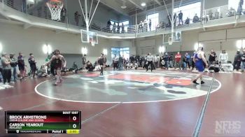 165 lbs Champ. Round 3 - Brock Armstrong, Coeur D`Alene High School vs Carson Yearout, Potlatch
