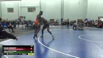 285 lbs Cons. Round 3 - Calik Kennedy, Rochester Institute Of Technology vs Malcolm Hunt, Ursinus College