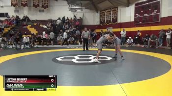 120 lbs Cons. Round 6 - Liston Seibert, Perry (Massillon), OH vs Alex Rozas, Teurlings Catholic