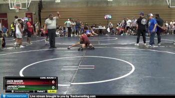 101 lbs Cons. Round 3 - Jayren Chan, Ayala Smash vs Jack Baker, Livermore Elite WC