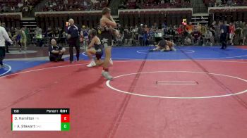 158 lbs Quarterfinal - Anker Stewart, Cody Wrestling Club vs Damion Hamilton, Team Real Life