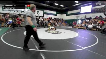 157 lbs 3rd Place Match - Vlad Cuellar, Reedley vs David Lopez, Golden West