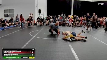 88 lbs Semis (4 Team) - Jackson Pressman, Dirty Jersey vs Brighton Prine, Ohio Gold