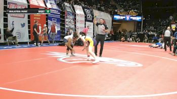 170 Class 2 lbs 5th Place Match - Emma Gaeta, Eureka vs Malaysia Hunt, Marquette