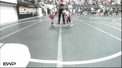 60 lbs 2nd Place - Danger Welch, Claremore Wrestling Club vs Lucille Spradling, F-5 Grappling