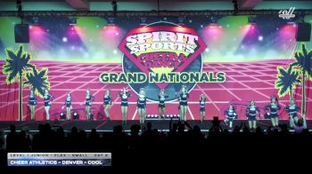 Cheer Athletics - Denver - Cool [2026 L1 Junior - Flex - Small Day 2] 2026 Spirit Sports Grand Nationals
