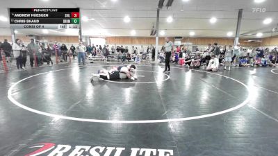 190 lbs Consi Of 4 - Andrew Huesgen, Shillington vs Chris Shaud, Drums