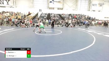 106 lbs Semifinal - Chase McVige, HF-L Wrestling vs Link Backus, Anarchy Wrestling