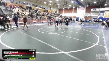 182 lbs Cons. Round 3 - Jehan Carlo Garcia, Edison vs Henry Escobar, Laguna Hills