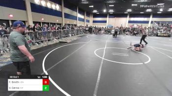 64 lbs Rr Rnd 1 - Faylinn Smith, Lionheart vs Valeria Cerna, Top Dog WC