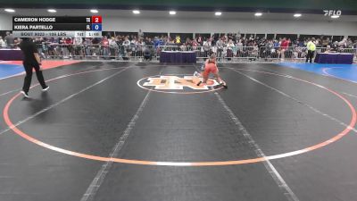 106 lbs Round Of 32 - Cameron Hodge, TX vs Kiera Partello, FL