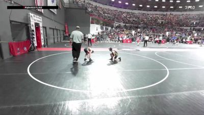 75 lbs Champ. Round 1 - Brannen Dunks, Portage vs Elliot Heike, Durand