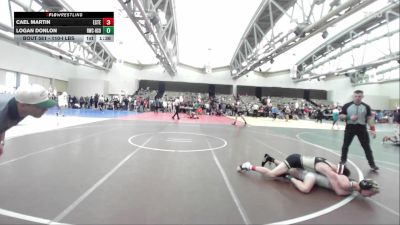 110-I lbs Round Of 16 - Cael Martin, Estebuilt WC vs Logan Donlon, Ruthless WC