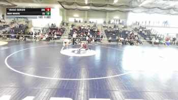 141 lbs Semifinal - Ben White, Ithaca vs Isaac Quiles, Springfield