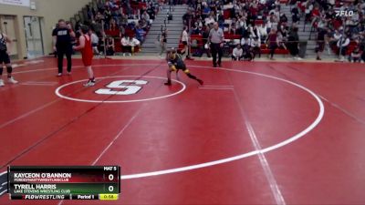 67 lbs Cons. Round 2 - Tyrell Harris, Lake Stevens Wrestling Club vs Kayceon O`Bannon, FordDynastyWrestlingClub