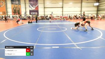 132 lbs Rr Rnd 1 - Cooper Blackett, Team Utah Zion vs Dom Moyer, D2 Mighty Ducks