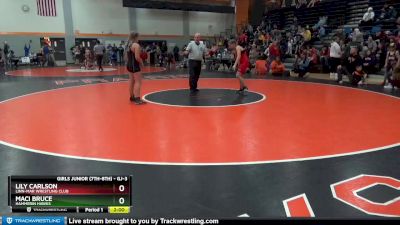 GJ-3 lbs Round 4 - Maci Bruce, Hammerin Hawks vs Lily Carlson, Linn-Mar Wrestling Club