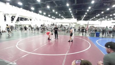 90 lbs Quarterfinal - Mason Worden, Gold Rush Wrestling vs John Caven, Havre WC