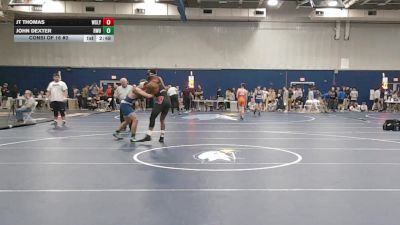 165 lbs Consi Of 16 #2 - JT Thomas, Wesleyan vs John Dexter, Roger Williams