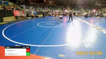 101 lbs Quarterfinal - Isaac Wignall, Sebolt Wrestling Academy vs Mason Whitney, Mat Assassins