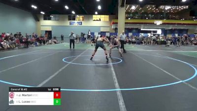 165 lbs Consi Of 16 #2 - Jolan Martori, Springfield Tech vs Liam Lucas, Big Bend CC