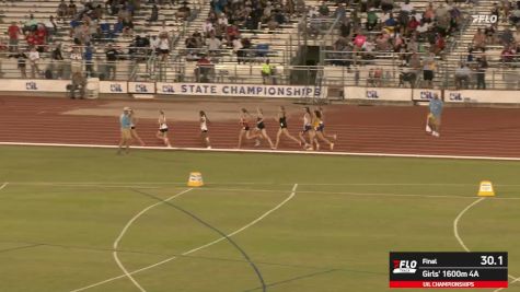 High School Girls' 1600m 4A, Finals 1