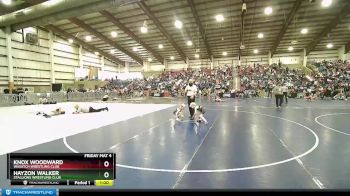 54 lbs Cons. Round 2 - Knox Woodward, Wasatch Wrestling Club vs Hayzon Walker, Stallions Wrestling Club