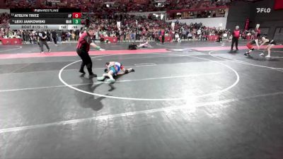 75 lbs Quarterfinal - Lexi Jankowski, Marathon vs Atelyn Tritz, Assumption/ Pacelli