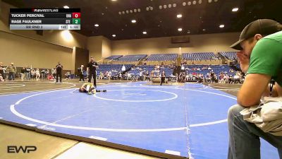 55 lbs Rr Rnd 2 - Tucker Percival, Unattached vs Rage Faulkner, STE GENEVIEVE YOUTH WRESTLING CLUB