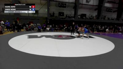 Junior Boys GR - 120 lbs Champ. Round 1 - Haziel Soto, WA vs James Wong, CA