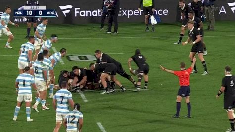 Lucio Cinti Try vs All Blacks | The Rugby Championship