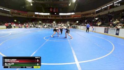 215 lbs Quarterfinal - Sean Luedy, Arizona College Prep vs Eli Allen, Prescott