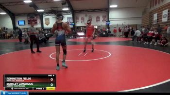 138 lbs Cons. Round 1 - Berkley LaMarque, Liberty (Wentzville) vs Remington Fields, Highland, Riverside