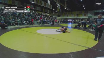 138 lbs Champ. Round 3 - Nick Agerton, Frontier vs Tobias Lombera, Frontier