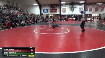 Bracket 11 lbs Quarterfinal - Luke Bartz, Lewis County Youth Wrestling vs Dash Douglas, WBNDD