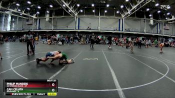 96 lbs Round 5 (10 Team) - Philip Mandzik, U2 Uprising Black vs Cam Celata, Doughboy