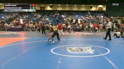 126 lbs Consi Of 64 #1 - Dennis Bruin, VA vs Marquavious Lane, GA