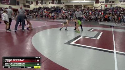 PW-13 lbs Semifinal - Parker Youngblut, DC ELITE vs Boston Jorgenson, Waverly Area Wrestling Club