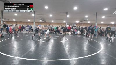 166 lbs Consolation - TreSean Johnson, Earlville vs Wyatt Foster, Little Falls