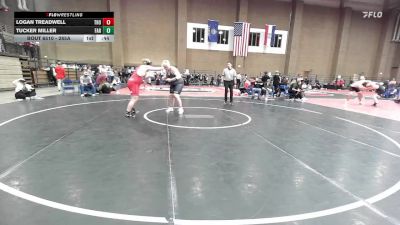 285A Semifinal - Tucker Miller, Farmington vs Logan Treadwell, Thompson