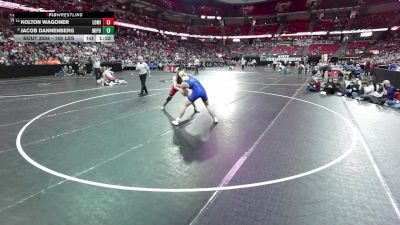 165 lbs Champ. Rd Of 16 - Jacob Dannenberg, Mineral Point vs Kolton Wagoner, Lomira