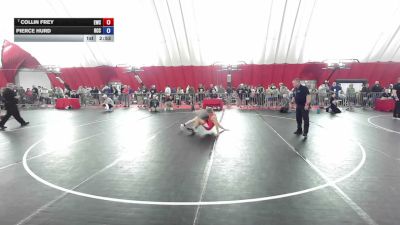 120 lbs Quarters - Collin Frey, Evansville Wrestling Club vs Pierce Hurd, Rapid City Central