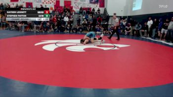 132 lbs Champ. Round 1 - Stephen Patton, Eatonville vs Kayden Leggett, Mark Morris