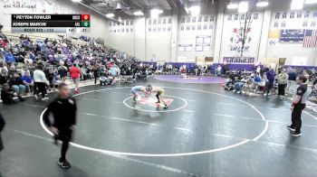 113 lbs Cons. Round 7 - Peyton Fowler, Union County vs Joseph Marcin, Arlington