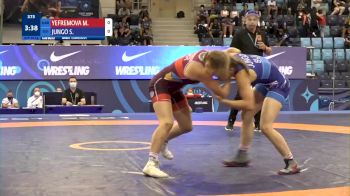 49 kg Final 1-2 - Mariia Yefremova, Ukraine vs Svenja Jungo, Switzerland