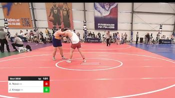 285 lbs Round Of 16 - Anthony Nava, WA vs Jesse Knapp, OK
