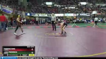 Champ. Round 1 - Jase Frederick, Poplar vs Thomas King, Conrad
