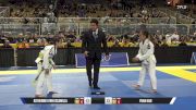 Yuna Han vs Katherine Lynn Escamilla 2025 Pan Kids Jiu-Jitsu IBJJF Championship