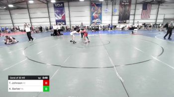 120 lbs Consi Of 32 #2 - Tye Johnson, NC vs Keith Barker, PA