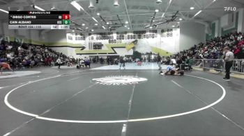 115 lbs Champ. Round 2 - Cain Albano, Oceanside vs Diego Cortes, Rancho Bernardo